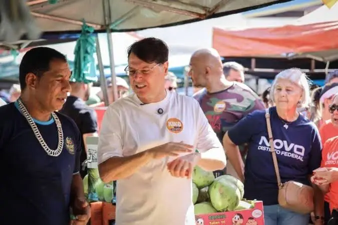 Kiko Caputo intensifica agenda de rua e passa por quatro regiões administrativas no DF nesta segunda-feira (17)