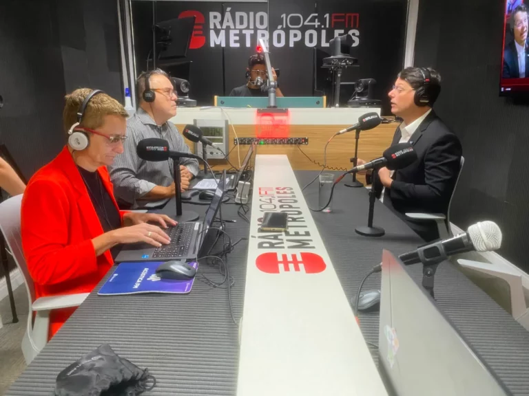 Em sabatina, Kiko Caputo defende choque de gestão, privatizações e modernização tecnológica na segurança do DF