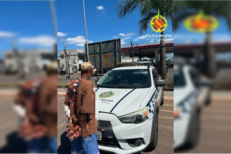 Homem em situação de rua é preso por dupla tentativa de homicídio em Águas Claras