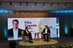 Eleições 2026: Em sabatina da Fecomércio, Kiko Caputo defende setor produtivo e critica “feudos” no GDF