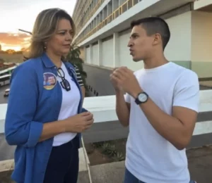 Leila do Vôlei anuncia medidas judiciais após abordagem conturbada de candidato do PL no DF