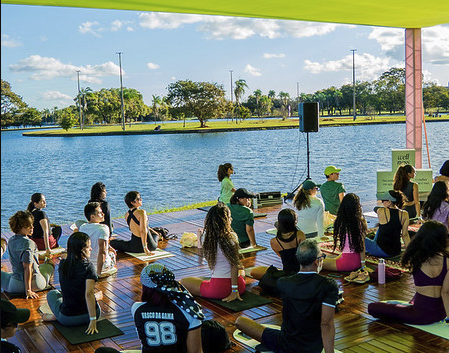 Do yoga ao gelo: Life Expo traz megastrutura de bem-estar e esporte gratuita ao Parque da Cidade