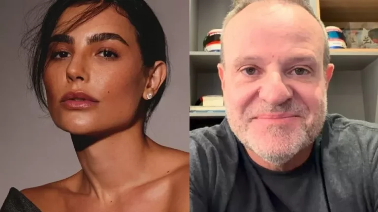 Cíntia Chagas confirma namoro com o ex-piloto de Fórmula 1 Rubens Barrichello