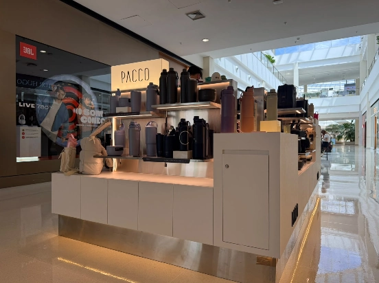 Pacco inaugura quiosque no Iguatemi Brasília com foco em produtos térmicos e estilo para a rotina