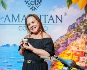 Sonia Capelli Cartaxo lança Amalfitan Cosmetici e une produção brasiliense a raízes italianas
