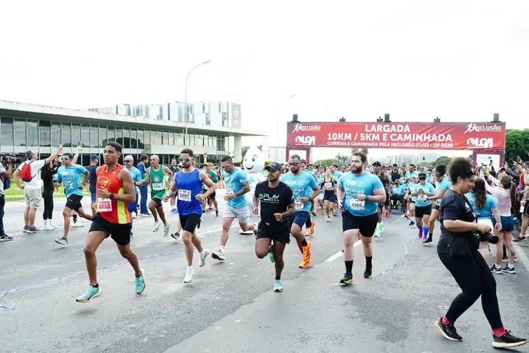 Inclusão a Toda Prova DF 2026: Brasília recebe corrida e caminhada inclusiva na Praça do Buriti