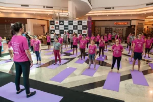 Outubro Rosa em movimento: Pátio Brasil recebe o Encontro Pink Flow com foco em saúde, prevenção e autocuidado