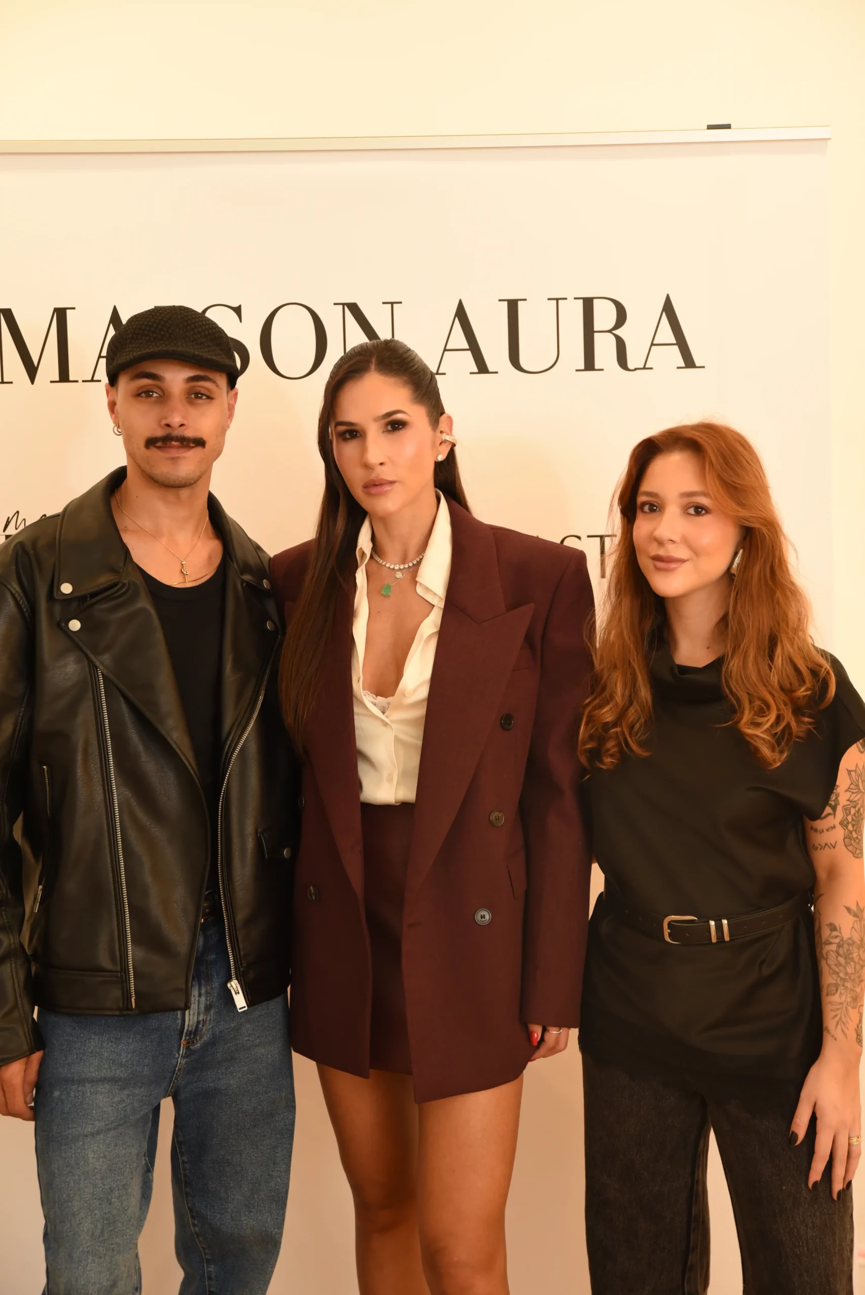 Rick Morbeck, Nathalia Paulino e Amanda Medeiros