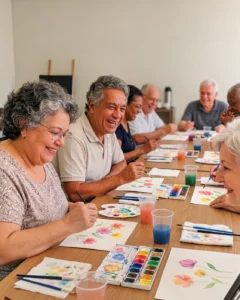 Águas Claras Shopping promove oficina gratuita de pintura em aquarela para o público 60+