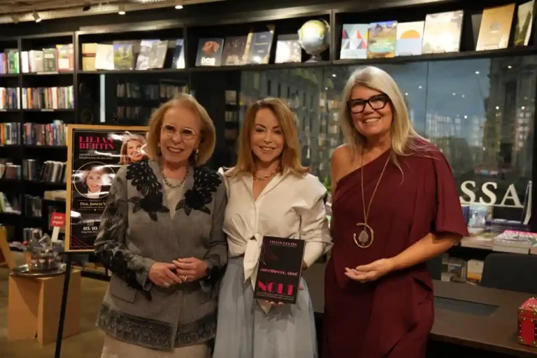 Lilian Bertin lança novo livro ao lado de Janete Vaz na Livraria da Travessa no CasaPark