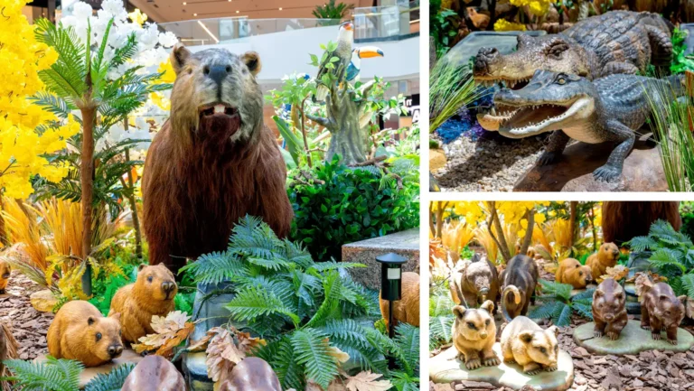 Exposição gratuita “Animais do Cerrado” entra na reta final no ParkShopping em Brasília