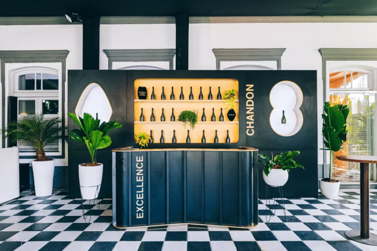Chandon celebra os 50 anos da Mostra Internacional de Cinema em São Paulo com bar exclusivo